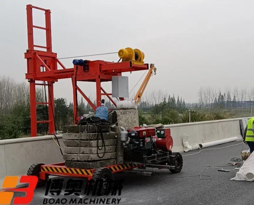 高速橋梁排水(shui)管安裝及橋底檢(jian)修平台