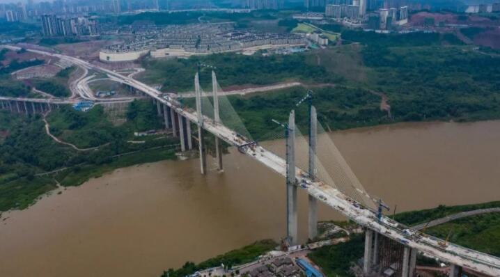 蔡(cai)家嘉陵江大(dà)橋順利合龍(lóng) 計劃年内通(tōng)車