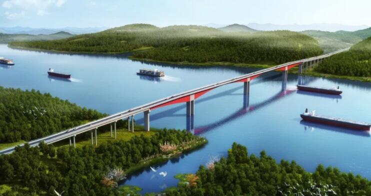 同類型世界(jie)最大跨徑！北(běi)投集團投資(zī)建設的飛龍(lóng)大橋開工