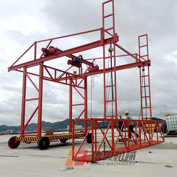 新(xin)型防撞牆模闆施(shi)工台車