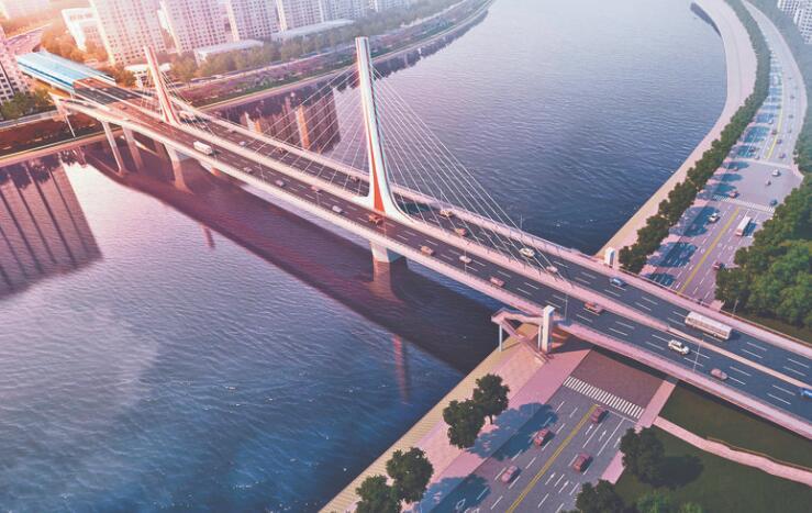 麻柳壩大(da)橋市中區(qu)段樁基打(dǎ)樁完成