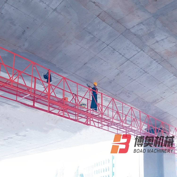 咸阳尔易金属制造集团(5G网站)Q1600系列橋梁(liáng)塗裝施工(gong)吊籃平台(tái)